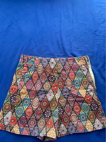 desenli mini short