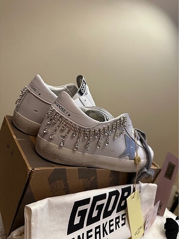 40 Beden beyaz Renk Golden Goose Halhal model