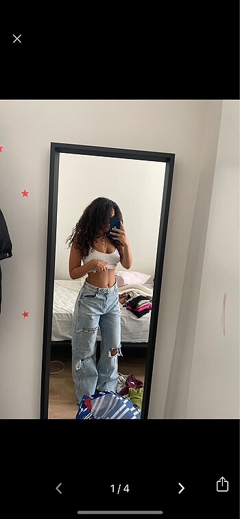 YIRTIK JEAN BERSHKA