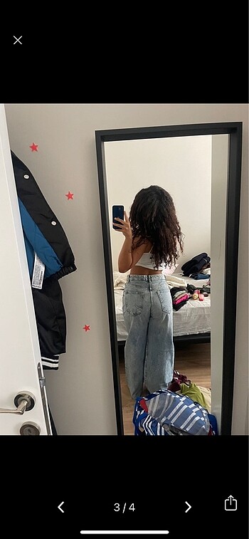 l Beden YIRTIK JEAN BERSHKA