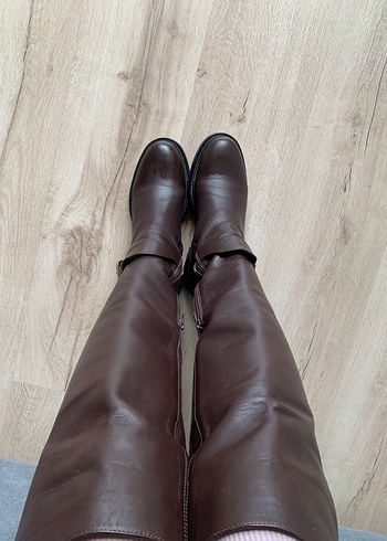 TERGAN DERİ DİZÜSTÜ ÇİZME - Görsel 6