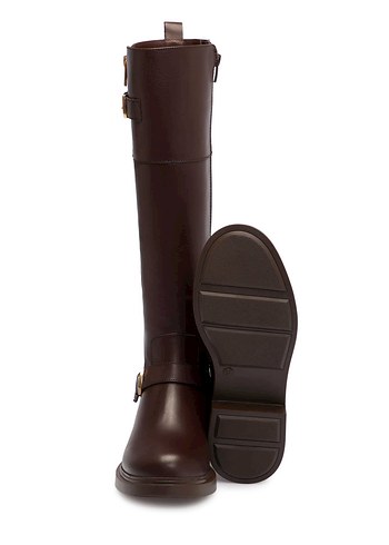 TERGAN DERİ DİZÜSTÜ ÇİZME - Görsel 2