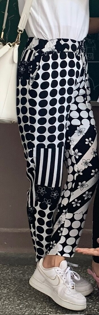 xs Beden siyah Renk TWIST PANTOLON