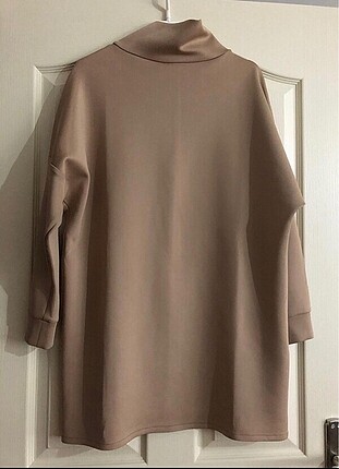 Scuba kumaş tunik