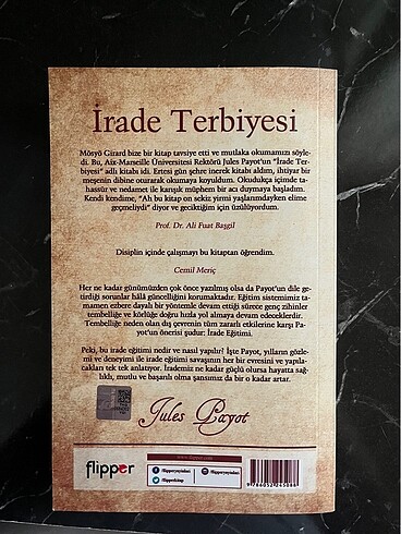 İrade Terbiyesi - Jules Payot