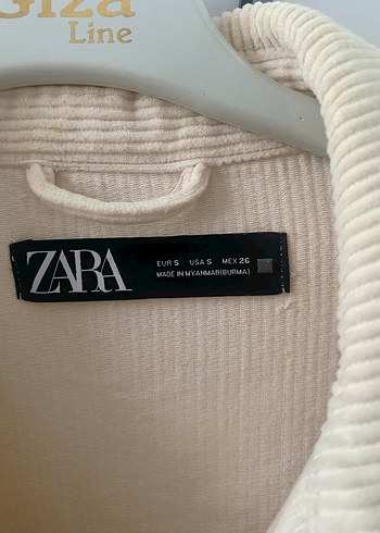 Zara gömlek-  ceket - Görsel 3