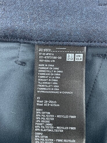 Uniqlo Düz Kesim %70 İndirimli. - Görsel 4