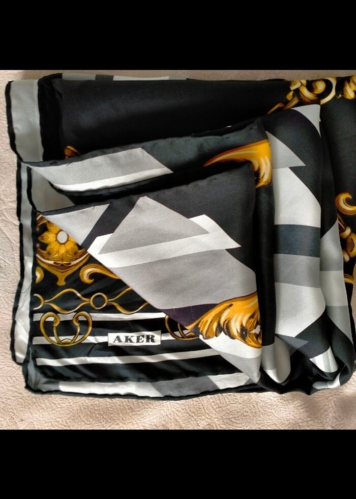 Aker twil eşarp - Görsel 4