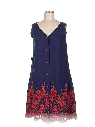 Vintage Love Kısa Elbise %70 İndirimli.