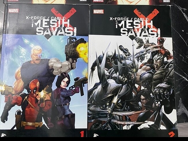Marvel Xmen Mesih Savaşı X-Force Cable 1-2