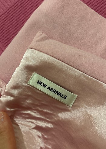 NEW ARRIVALS MARKA
 Pembe Straplez Uzun Elbise - Görsel 5