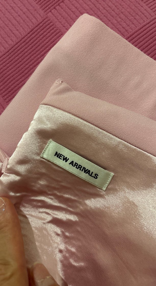 NEW ARRIVALS MARKA
 Pembe Straplez Uzun Elbise - Görsel 5