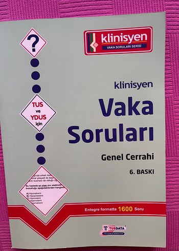 Klinisyen Vaka Soruları Genel Cerrahi 6. Baskı