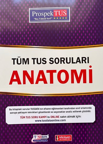 Tüm TUS Soruları Anatomi Kitabı