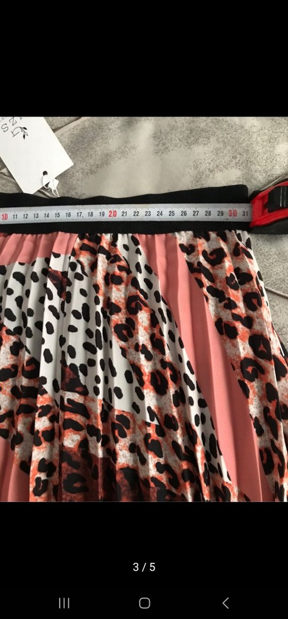 Bohem Çok Renkli Pilili Uzun Etek - Görsel 3