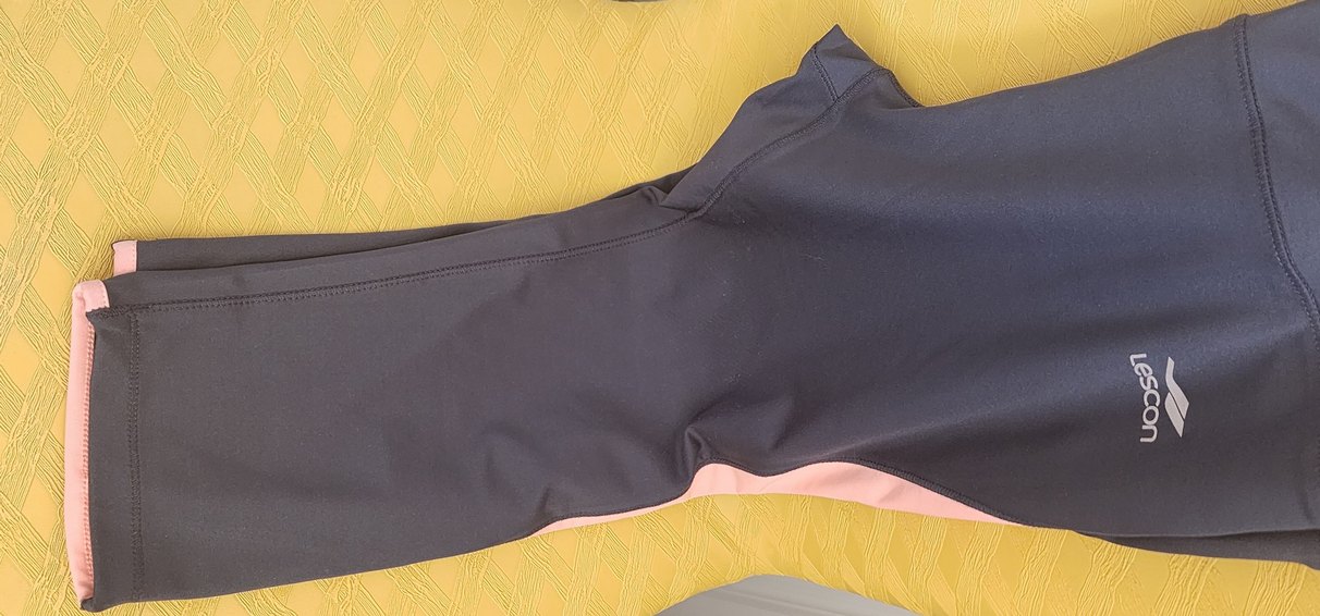 Kadın Gri Lescon Spor Tayt - Görsel 2