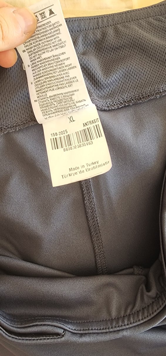 Kadın Gri Lescon Spor Tayt - Görsel 3