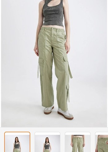 defacto gabardin Bol Kesim Pantolon