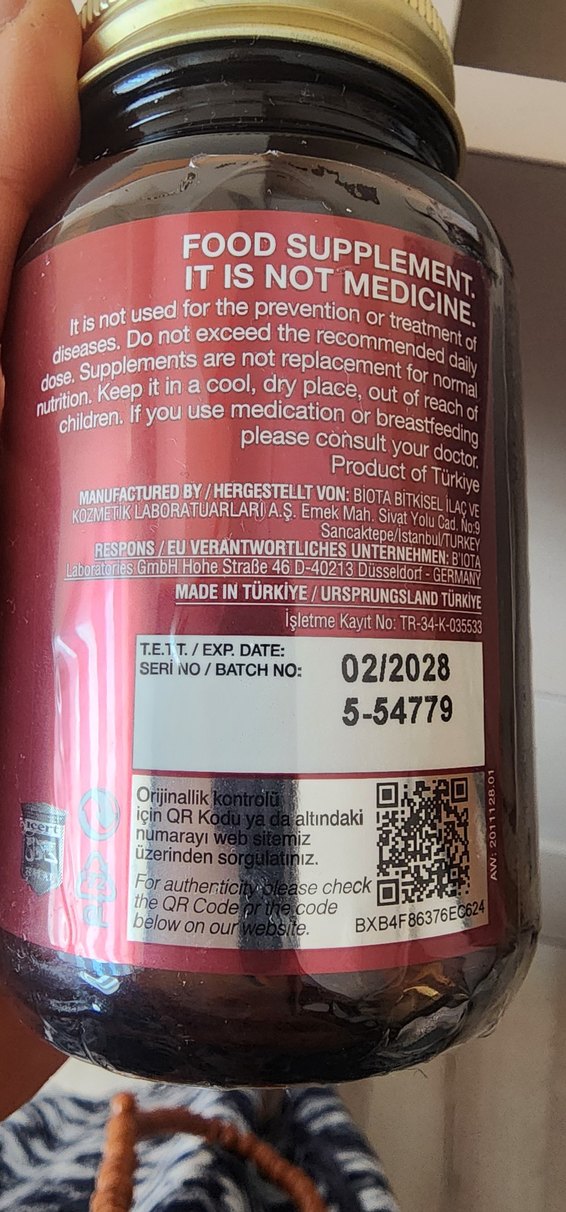 Bioxcin Keratin Kompleksi 500mg Saç hapı - Görsel 2