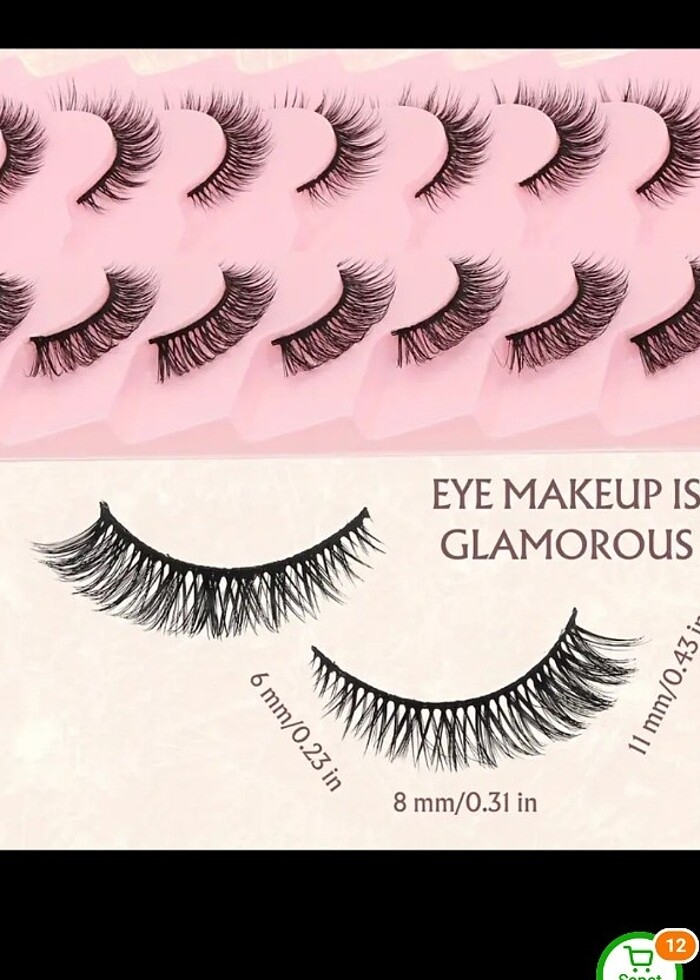 Kirpik seti - Görsel 5