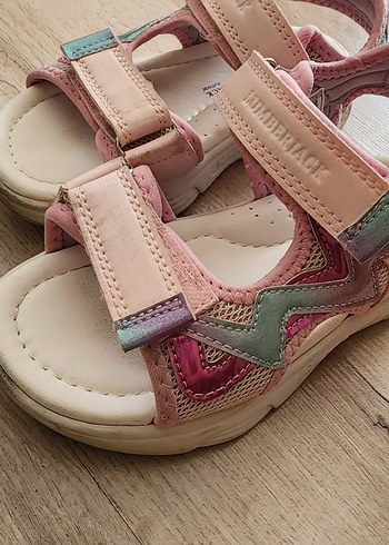 Kız Çocuk Pembe Bağcıksız Sandalet - Görsel 5