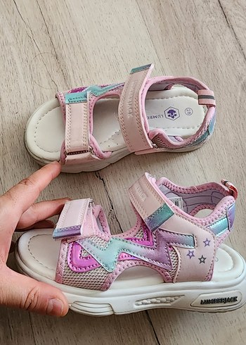 Kız Çocuk Pembe Bağcıksız Sandalet - Görsel 6