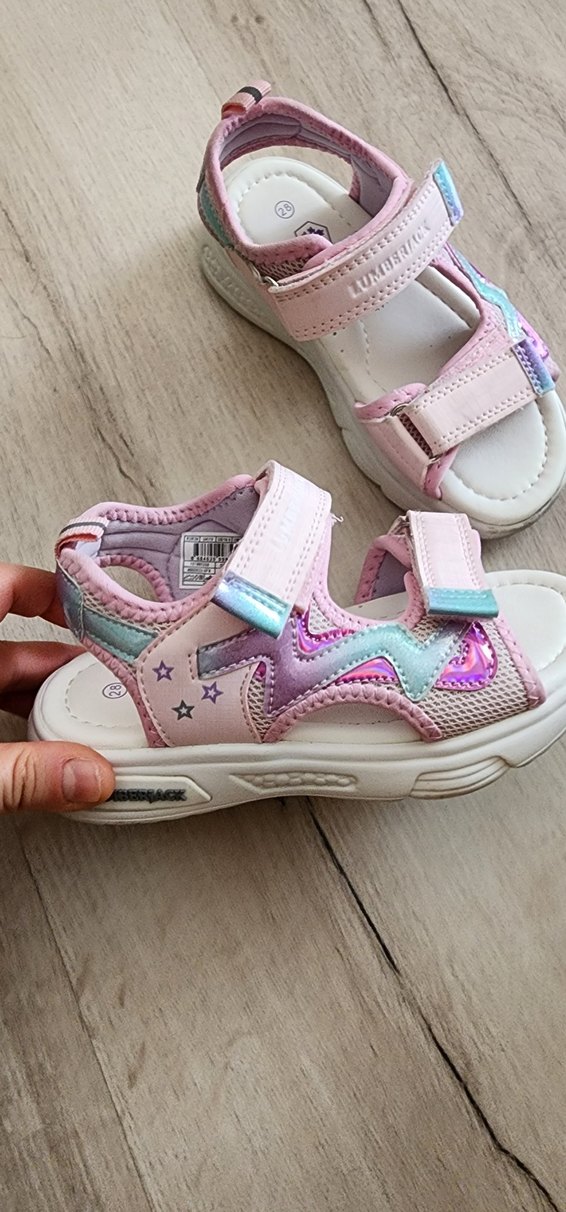 Kız Çocuk Pembe Bağcıksız Sandalet - Görsel 4