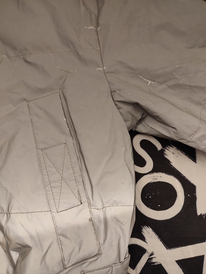 Gri Mini Kadın Kışlık Ceket - Görsel 5