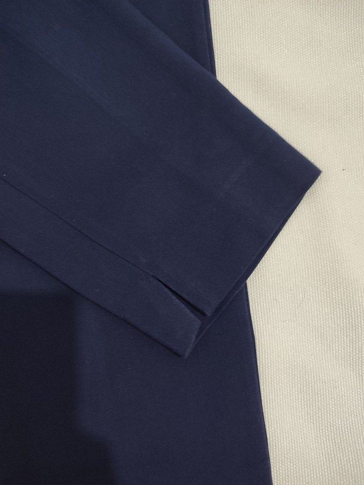 Lacivert Kadın Kumaş Pantolon - Görsel 3