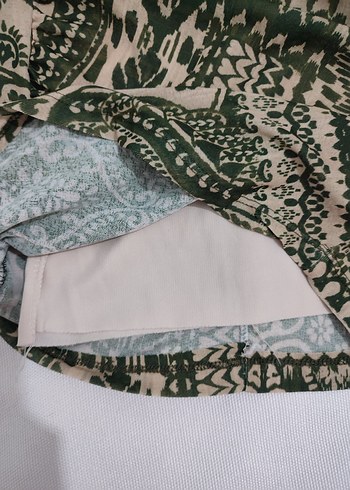 Uzun Kol Bohem Yılan Desenli Triko Elbise - Görsel 5