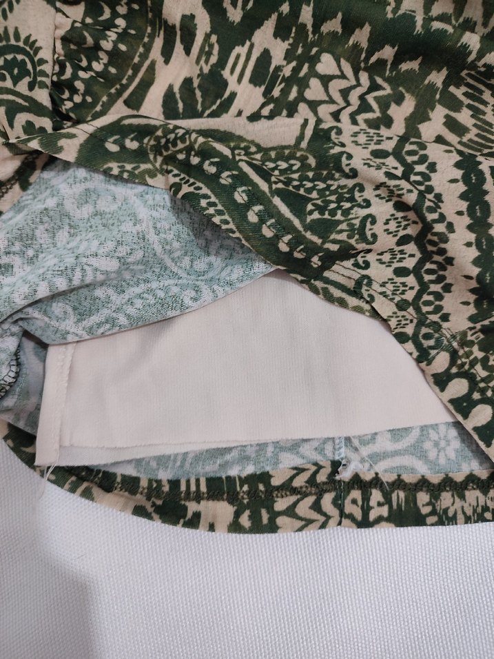 Uzun Kol Bohem Yılan Desenli Triko Elbise - Görsel 5