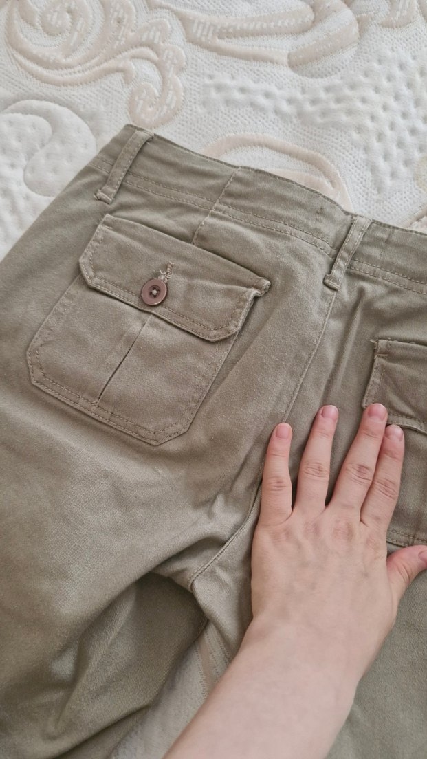 Keten Şort - Görsel 3