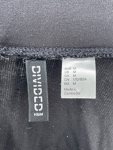m Beden siyah Renk H&M Mini Etek %70 İndirimli.