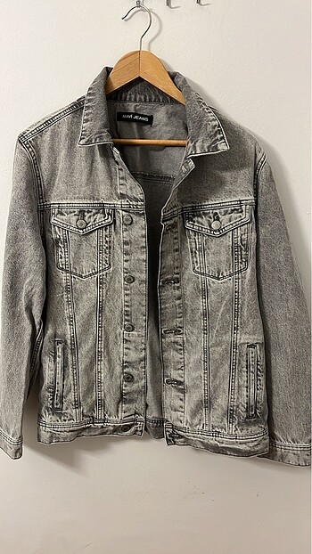 Mavi Jeans Gri Kot Ceket Oversize