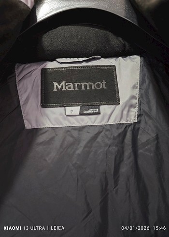 orjinal Marmot kaz tüyü kadın mont-kaban - Görsel 9