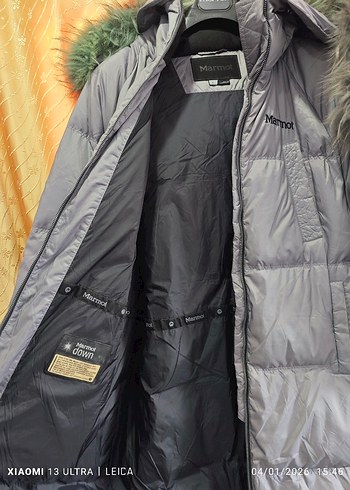 orjinal Marmot kaz tüyü kadın mont-kaban - Görsel 5