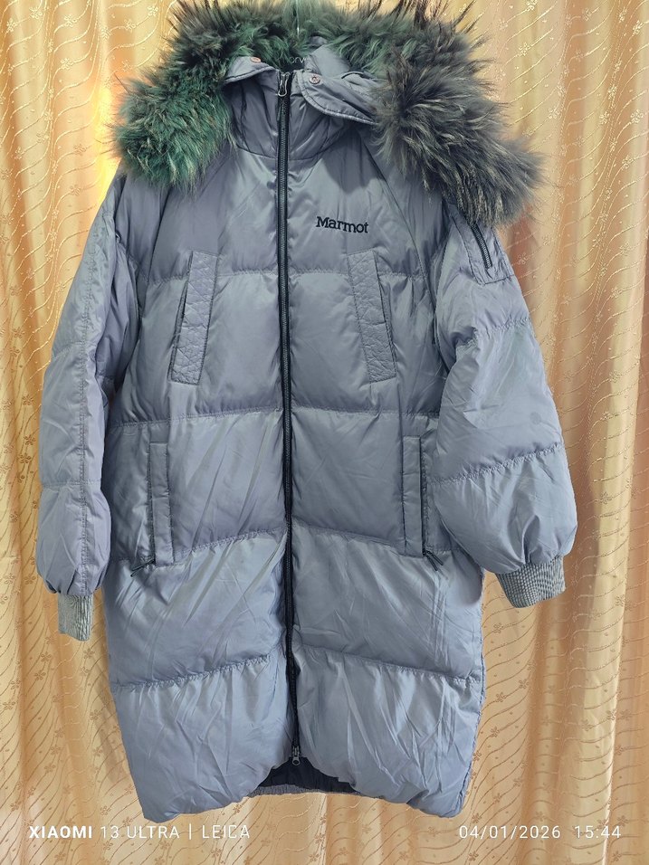 orjinal Marmot kaz tüyü kadın mont-kaban - Görsel 3