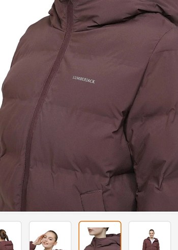 Lumberjack kadın mont - Görsel 6