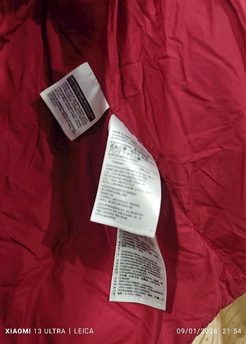 orijinal LEVİ'S Kaz tüyü kadın mont - Görsel 6