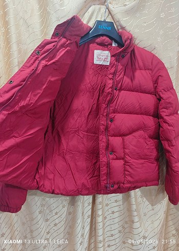 orijinal LEVİ'S Kaz tüyü kadın mont - Görsel 8