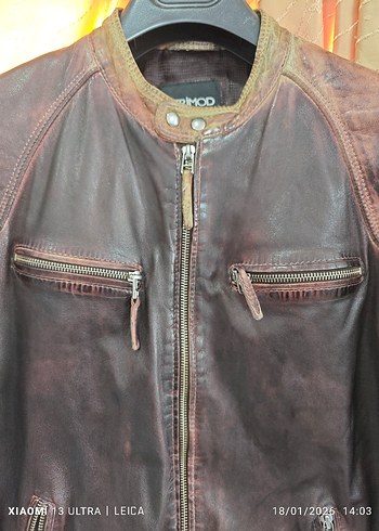 Derimod hakiki deri mont - Görsel 6