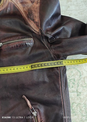 Derimod hakiki deri mont - Görsel 9