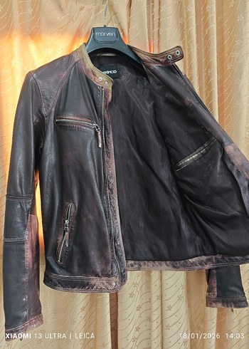 Derimod hakiki deri mont - Görsel 4