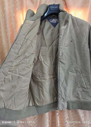 orjinal Tommy Hilfiger vintage mont - Görsel 3