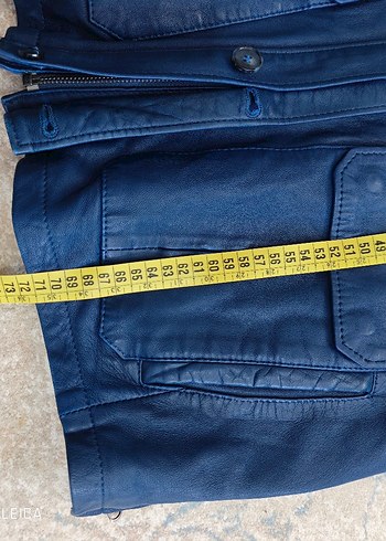 damat tween hakiki deri mont-ceket - Görsel 12