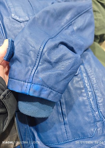 damat tween hakiki deri mont-ceket - Görsel 13