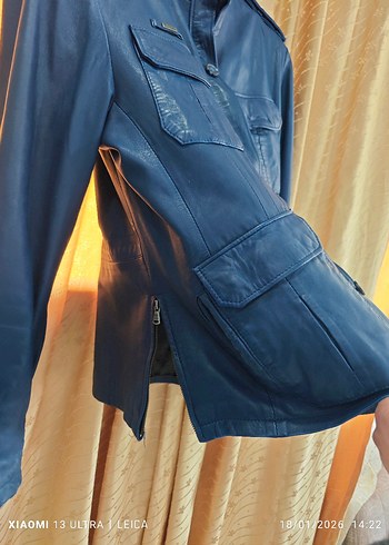 damat tween hakiki deri mont-ceket - Görsel 9