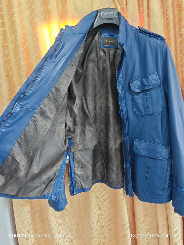 damat tween hakiki deri mont-ceket - Görsel 4