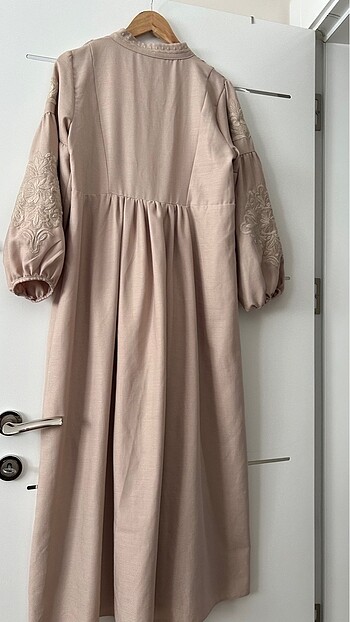 40 Beden camel Renk elbise