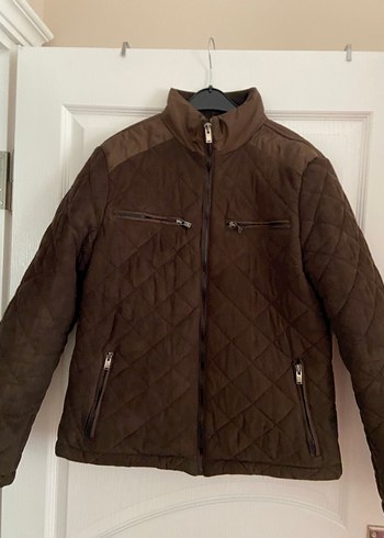 Kahverengi  Erkek Süet Mont - Görsel 2